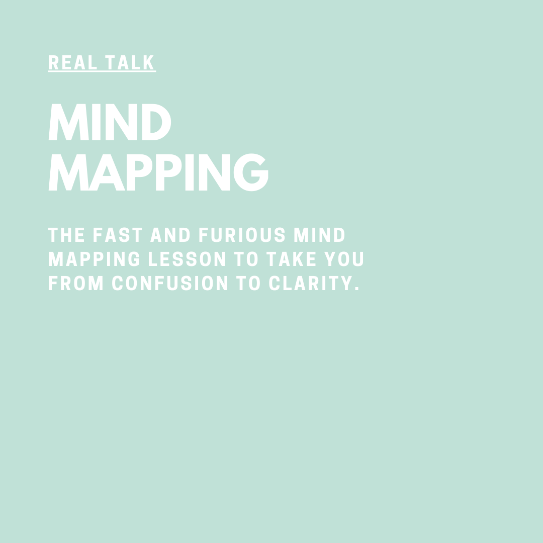 Real Talk Audio Series with Coach Jessica Elliott Mind Mapping